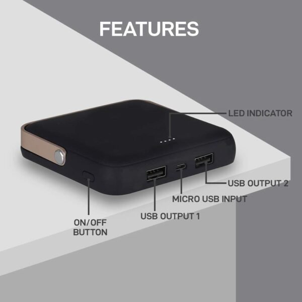 Syska Power Bnak 10000mAh with Different Features