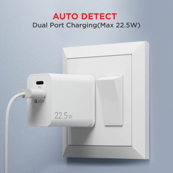boAt 22.5W Wall Charger With Auto Detect