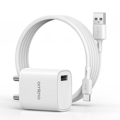 Oraimo Fast Charger 18W Adapter With C-Type USB Cable Wall Charger