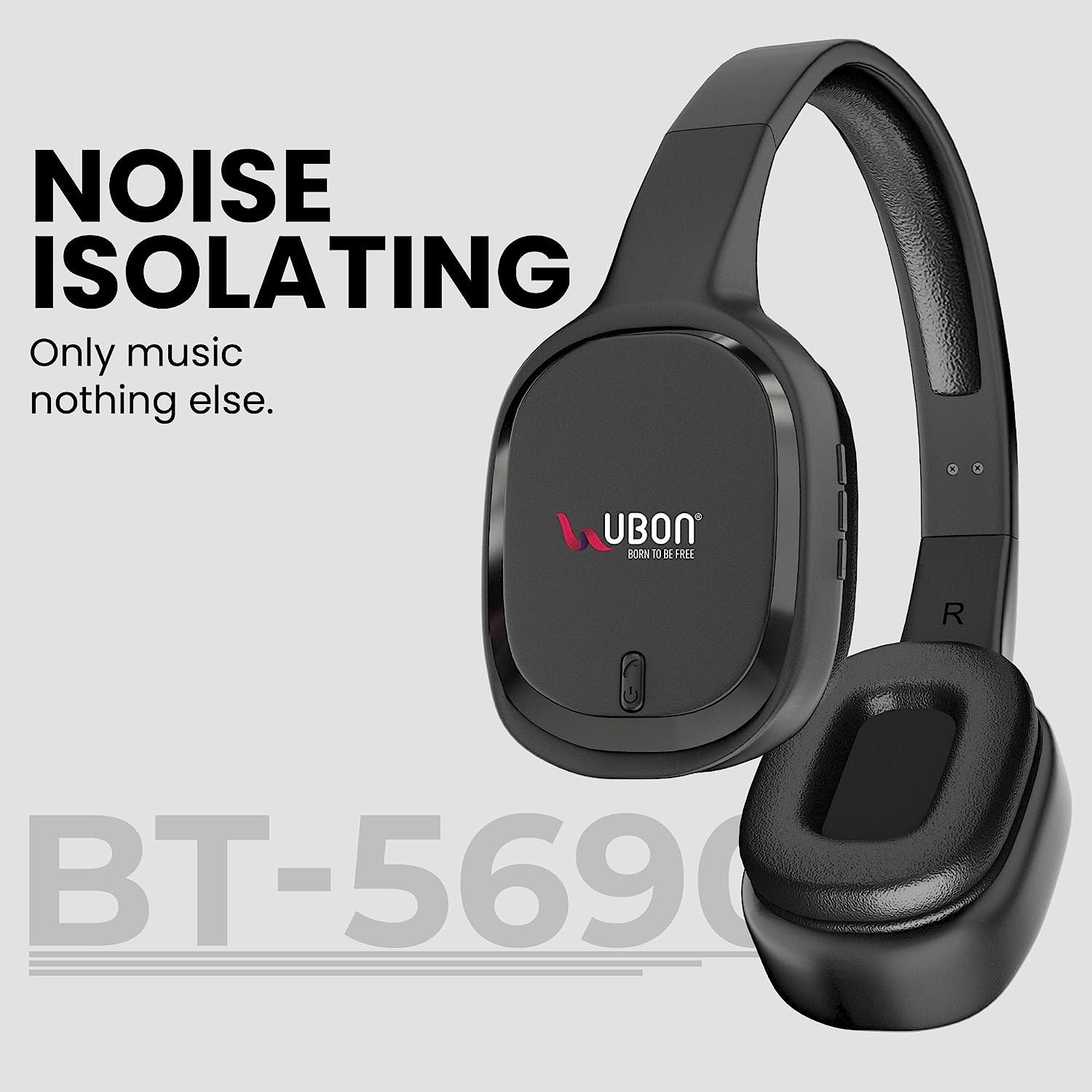 UBON Bluetooth Headphone with Mic Prime Star BT 5690